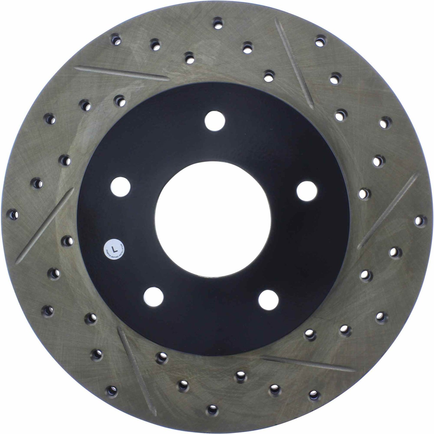 StopTech Slotted & Drilled Sport Brake Rotor 127.62025L