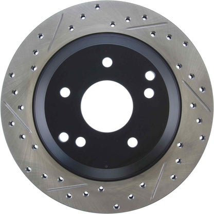 StopTech Sport Drilled/Slotted Brake Rotor; Rear Right