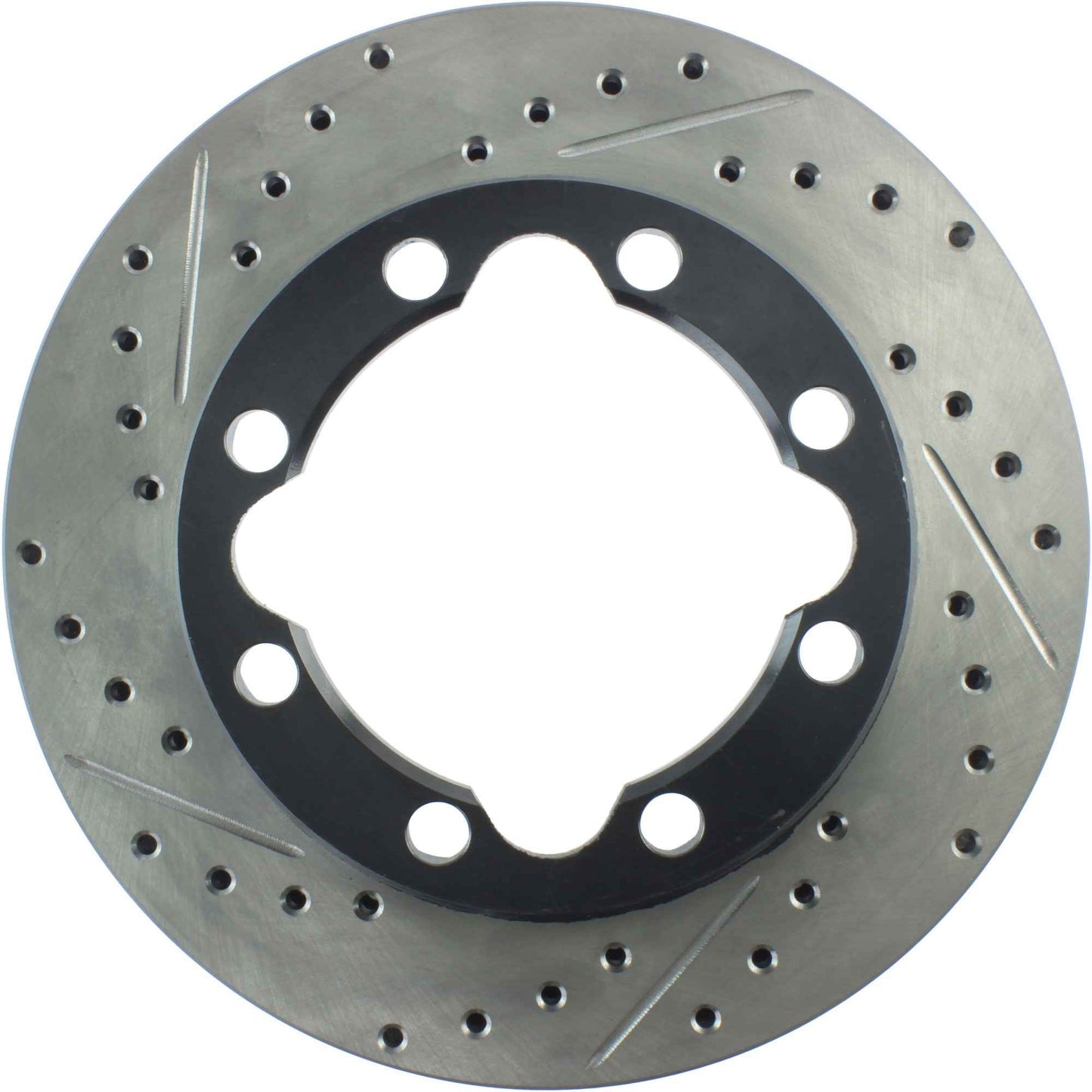 StopTech  Sport Drilled/Slotted Brake Rotor; Front Right