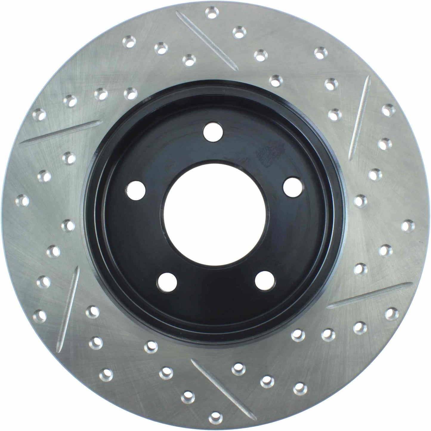 StopTech Sport Drilled/Slotted Brake Rotor; Rear Right