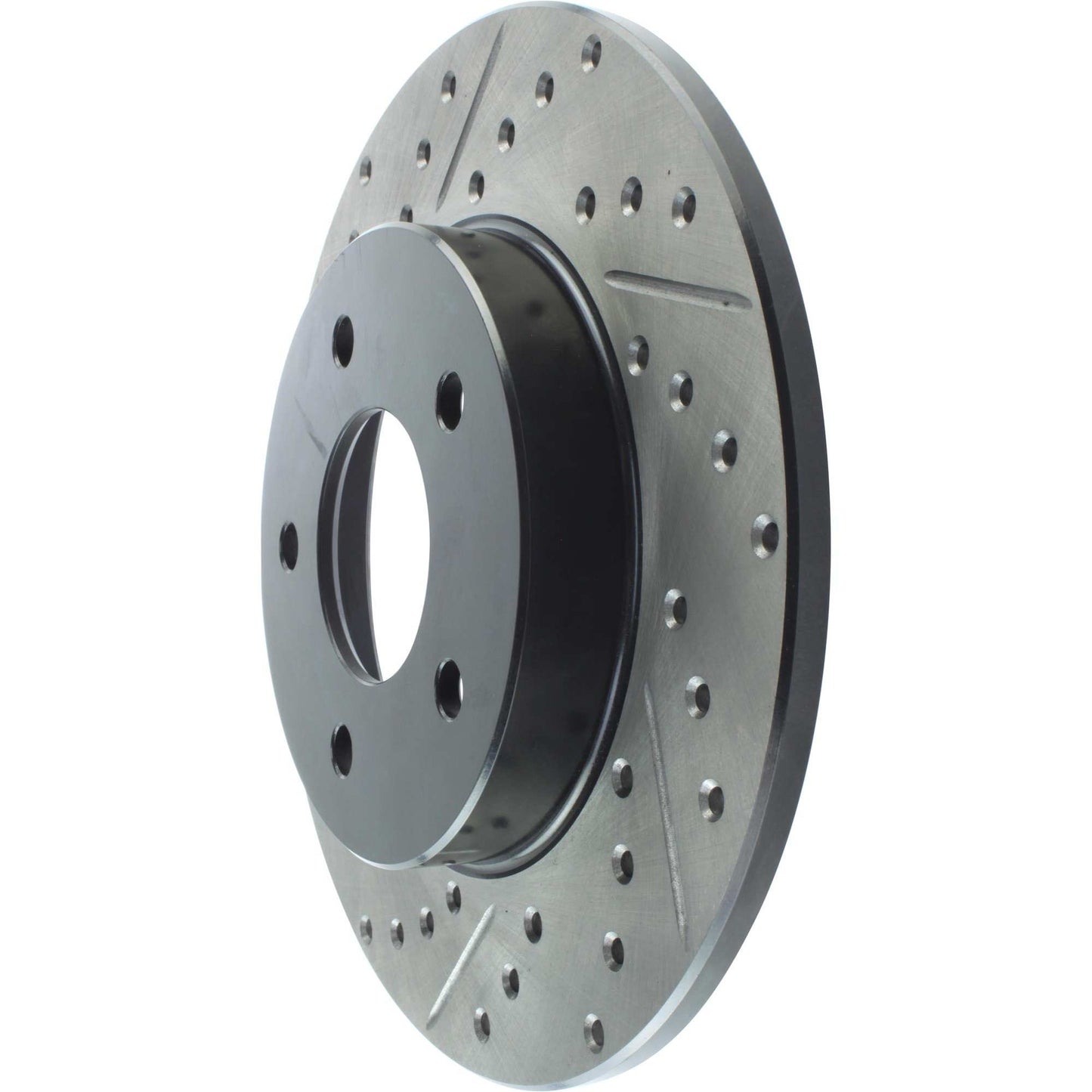 StopTech Sport Drilled/Slotted Brake Rotor; Rear Right