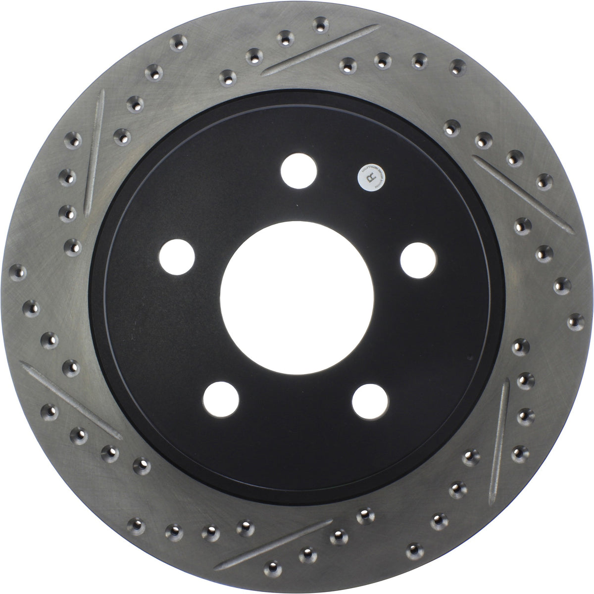 StopTech Sport Cryo Drilled/Slotted Brake Rotor; Rear Right