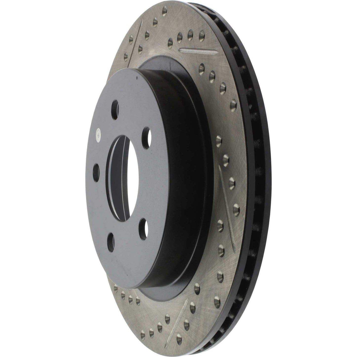 StopTech Sport Cryo Drilled/Slotted Brake Rotor; Rear Right