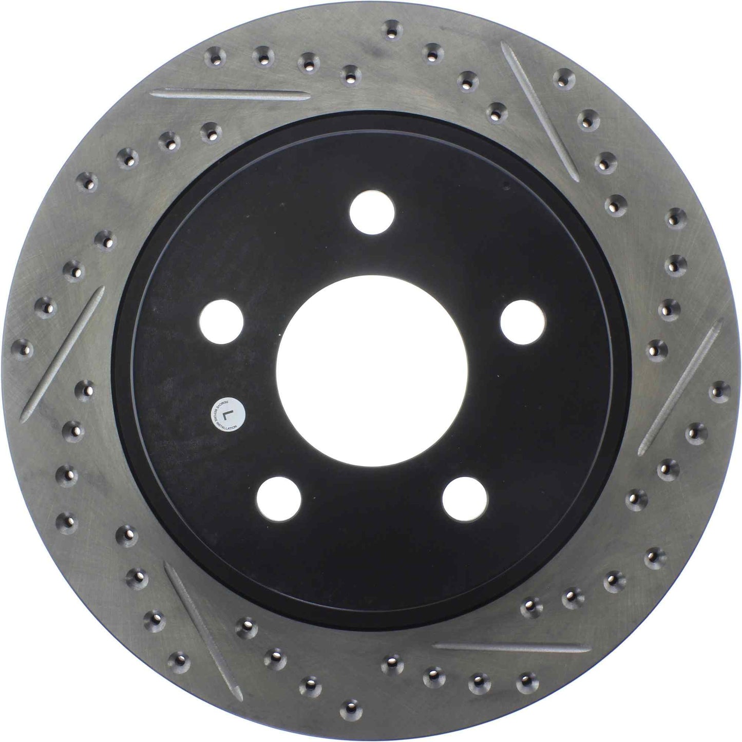 StopTech  Sport Drilled/Slotted Brake Rotor; Rear Left
