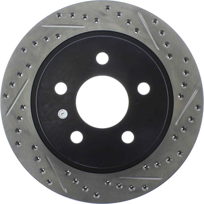 StopTech  Sport Drilled/Slotted Brake Rotor; Rear Left