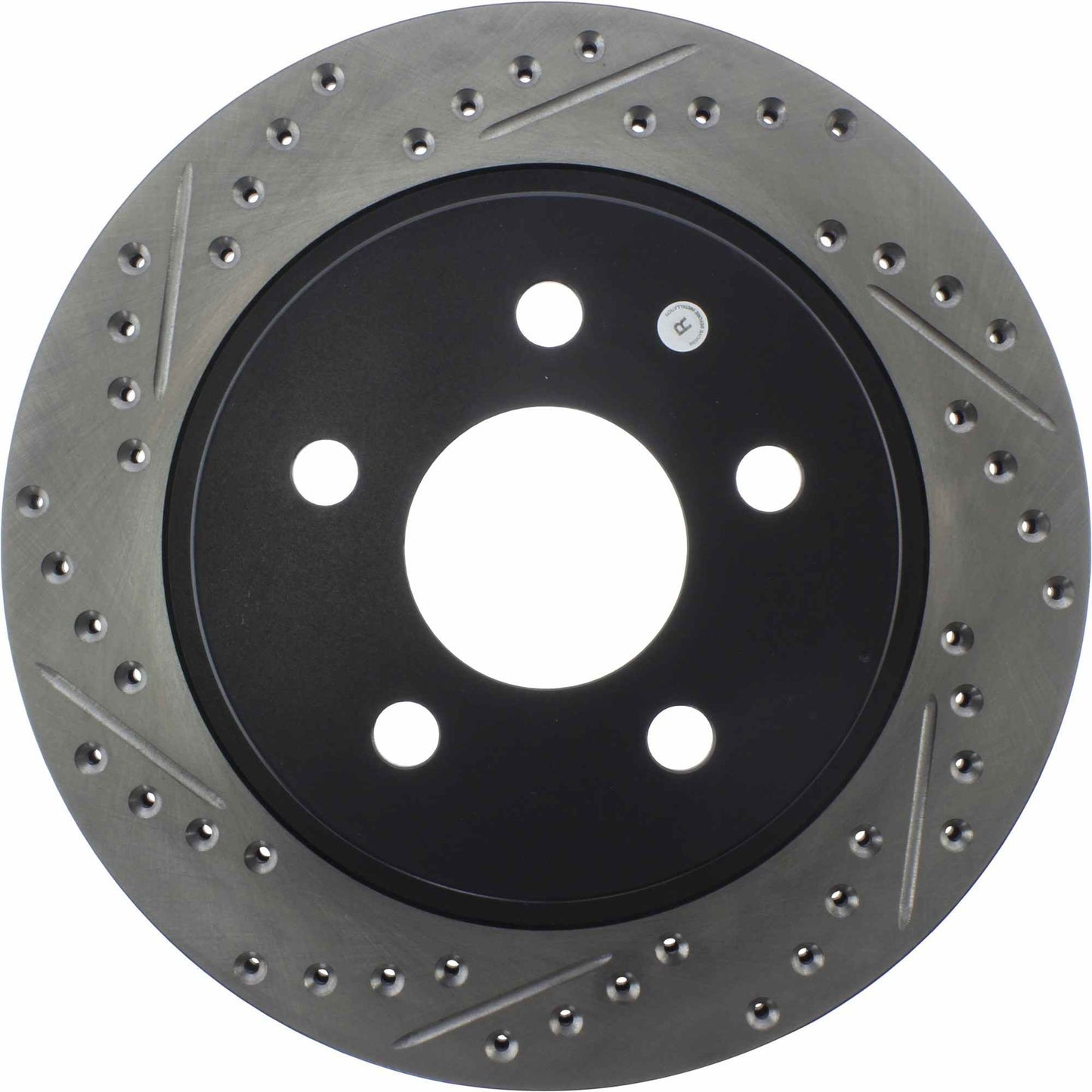 StopTech  Sport Drilled/Slotted Brake Rotor; Rear Right