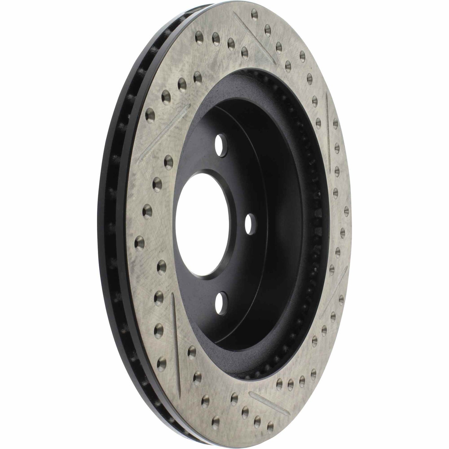 StopTech  Sport Drilled/Slotted Brake Rotor; Rear Right