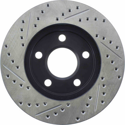 StopTech Slotted & Drilled Sport Brake Rotor 127.62057L