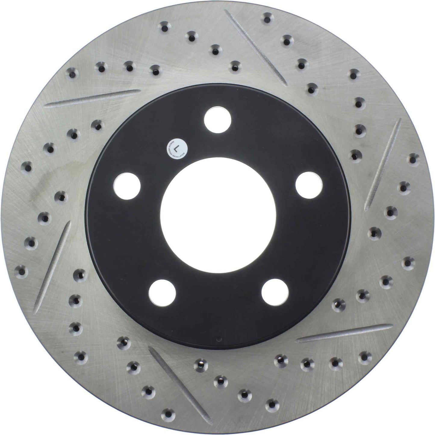 StopTech Slotted & Drilled Sport Brake Rotor 127.62057L