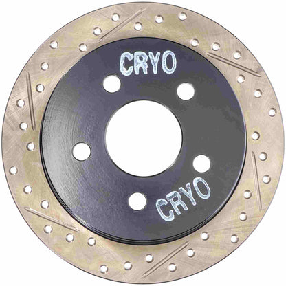 StopTech  Sport Cryo Drilled/Slotted Brake Rotor; Rear Right