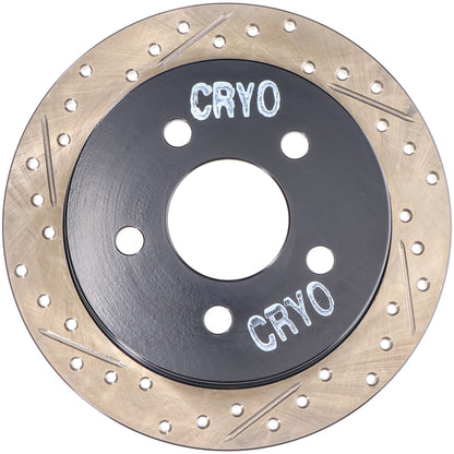StopTech  Sport Cryo Drilled/Slotted Brake Rotor; Rear Right