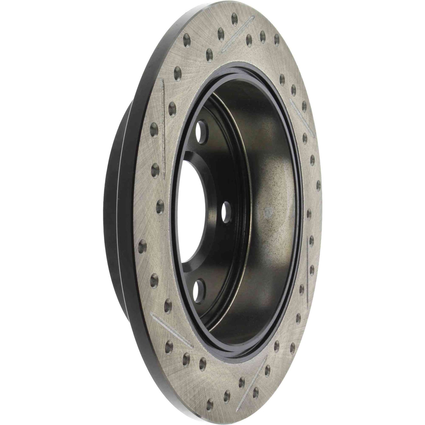 StopTech Sport Drilled/Slotted Brake Rotor; Rear Left