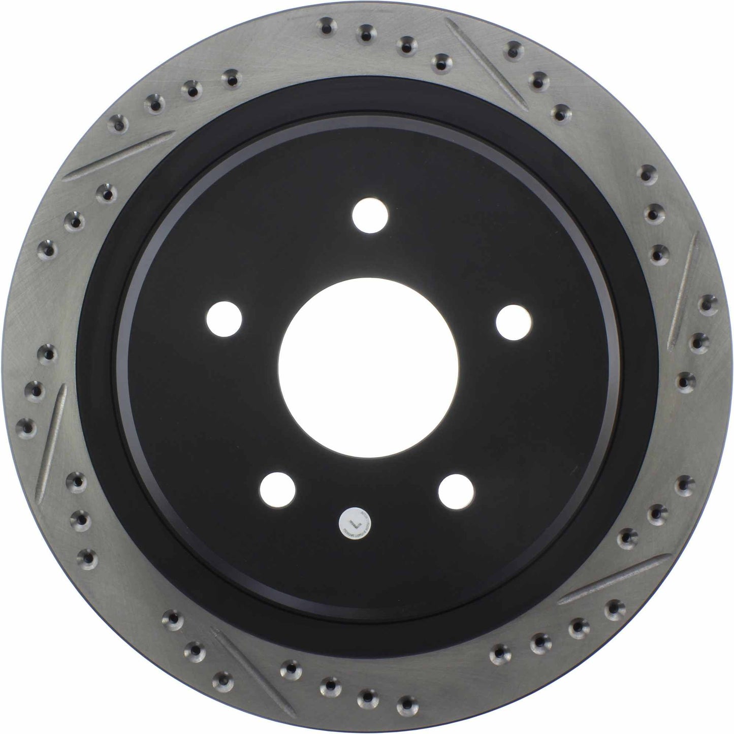 StopTech Sport Drilled/Slotted Brake Rotor; Rear Left