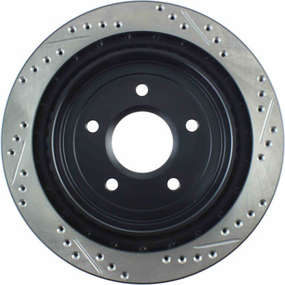StopTech  Sport Cryo Drilled/Slotted Brake Rotor; Rear Right