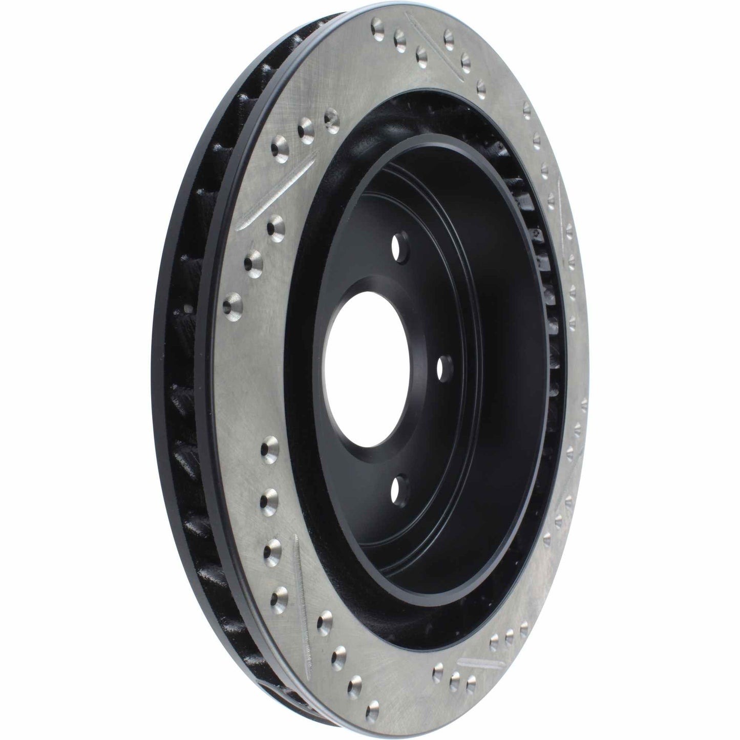 StopTech  Sport Cryo Drilled/Slotted Brake Rotor; Rear Right
