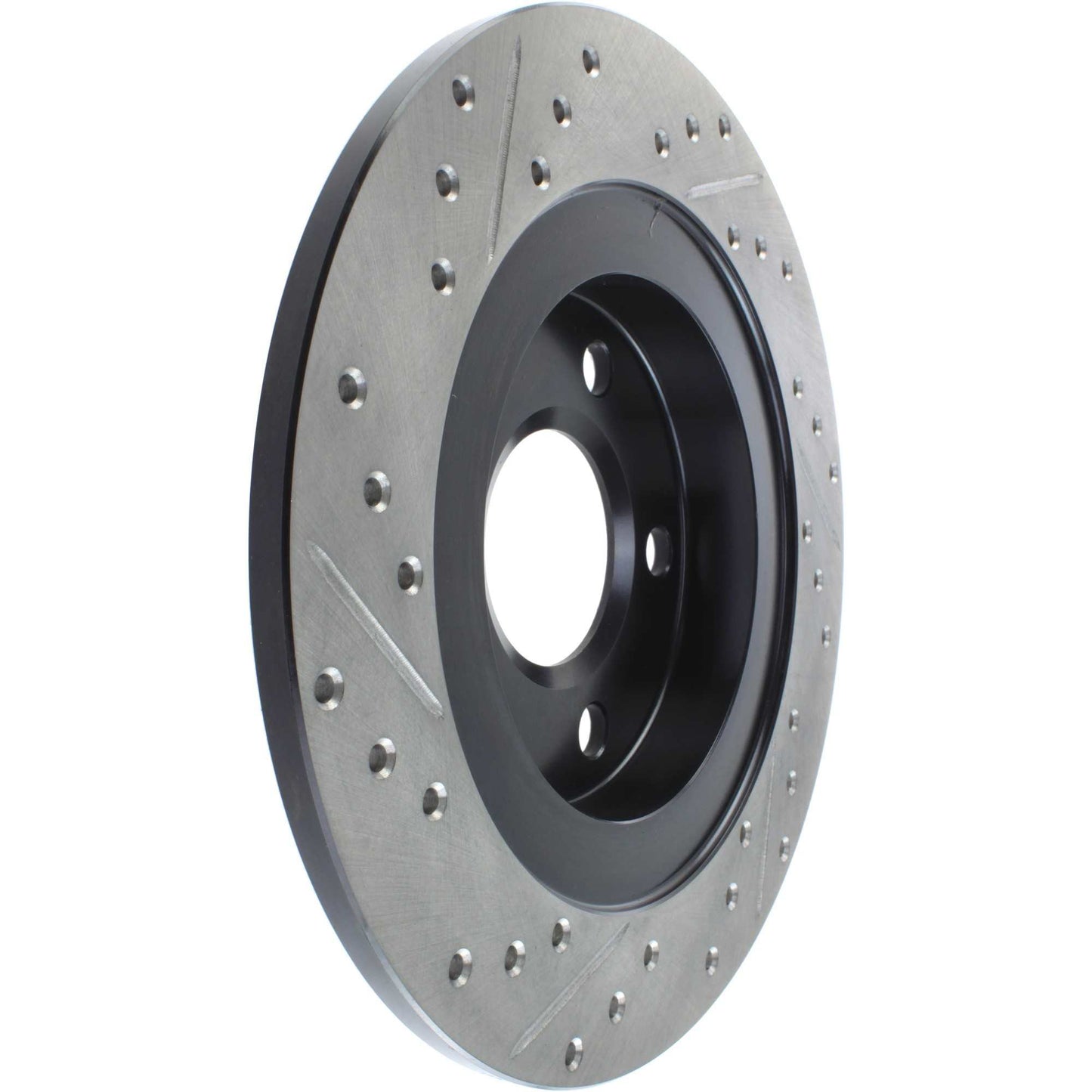 StopTech Sport Drilled/Slotted Brake Rotor; Rear Left