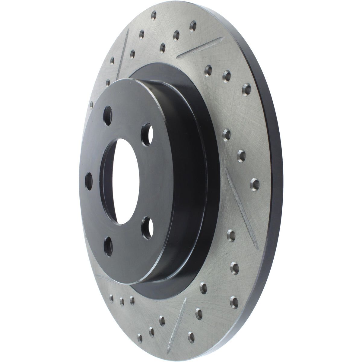 StopTech Sport Drilled/Slotted Brake Rotor; Rear Right