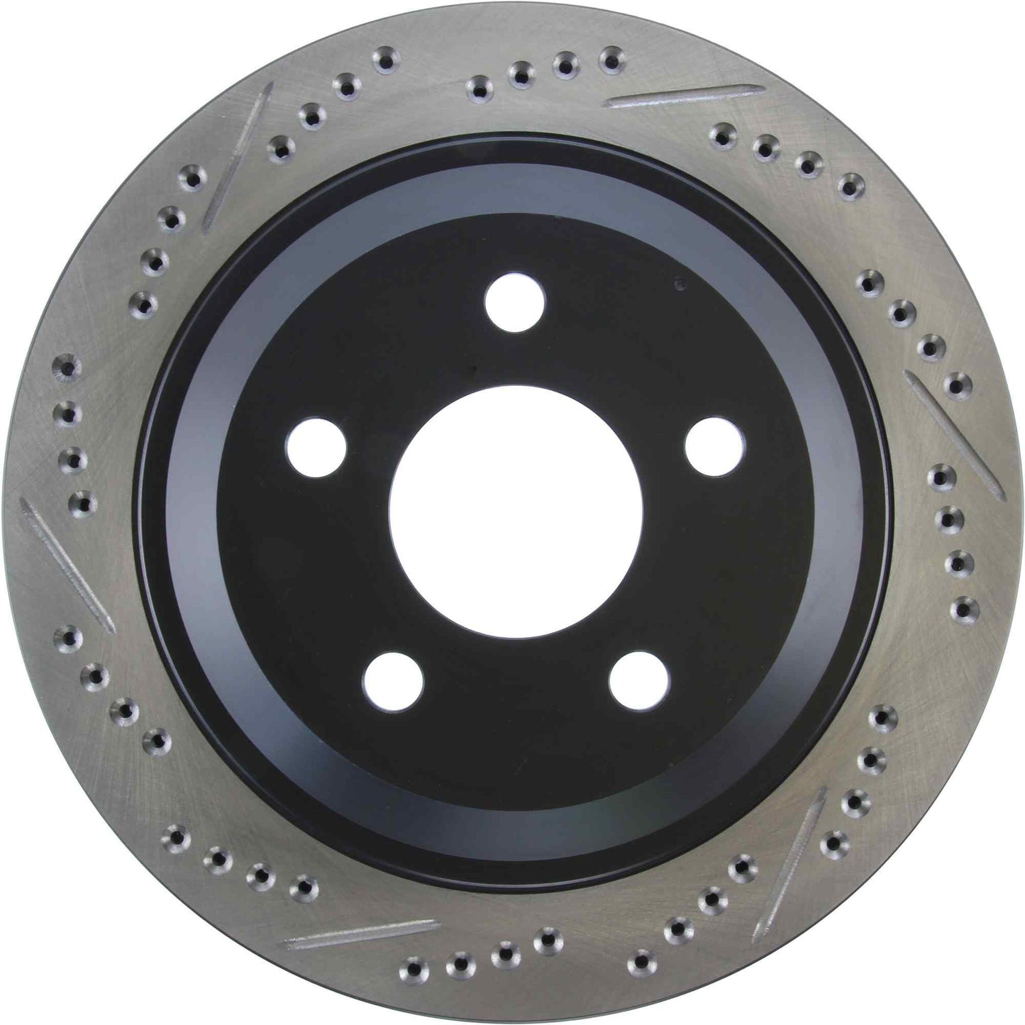 StopTech Sport Cryo Drilled/Slotted Brake Rotor; Rear Right