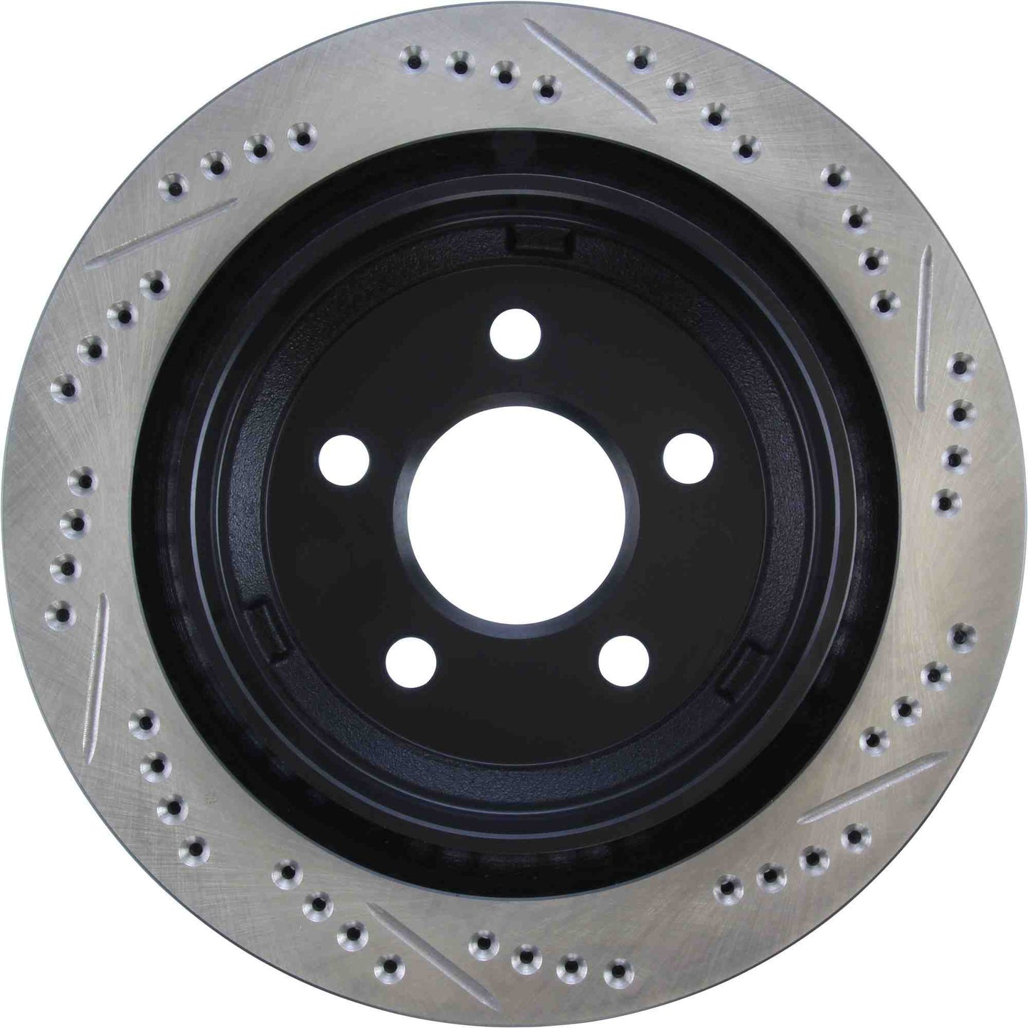 StopTech Sport Drilled/Slotted Brake Rotor; Rear Right
