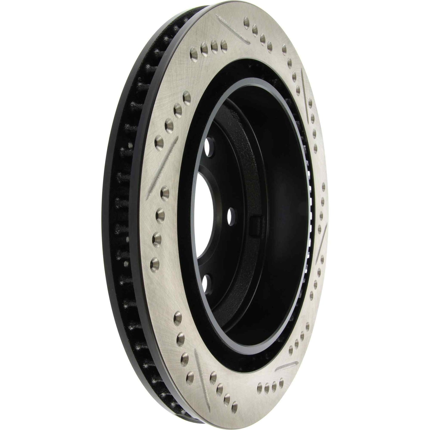 StopTech Sport Drilled/Slotted Brake Rotor; Rear Right