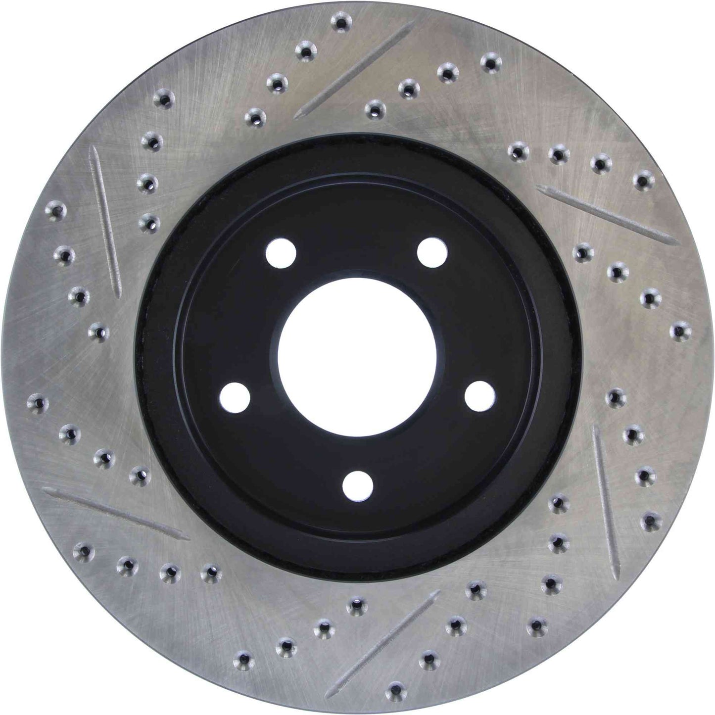 StopTech  Sport Drilled/Slotted Brake Rotor; Front Left
