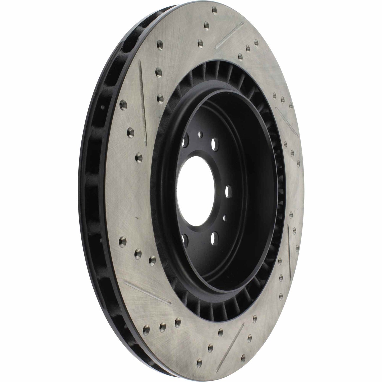 StopTech Slotted & Drilled Sport Brake Rotor 127.62076L