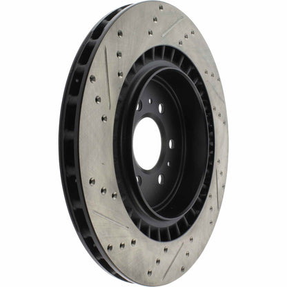 StopTech Slotted & Drilled Sport Brake Rotor 127.62076L
