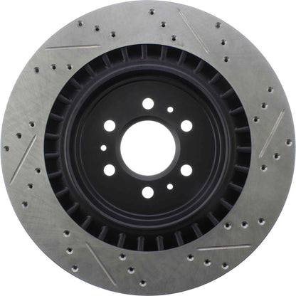 StopTech Slotted & Drilled Sport Brake Rotor 127.62076R