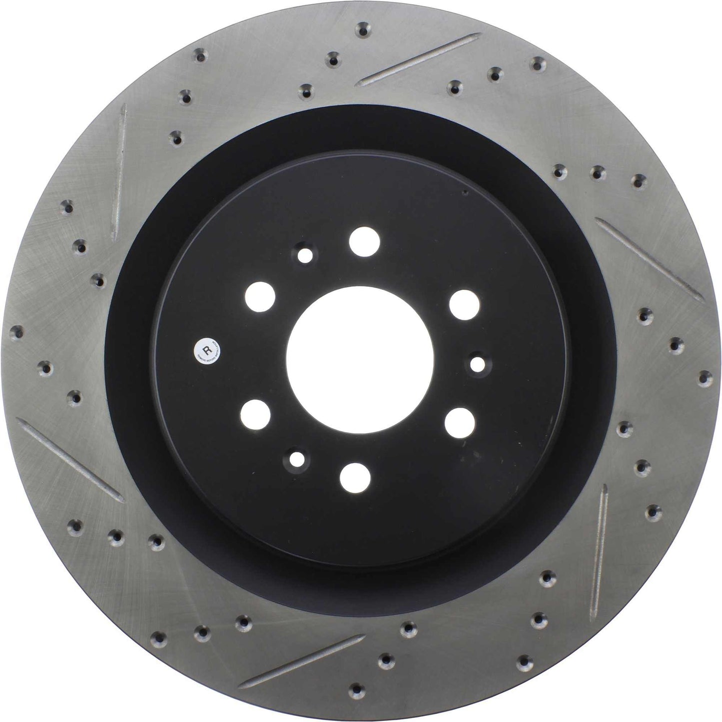 StopTech Slotted & Drilled Sport Brake Rotor 127.62076R