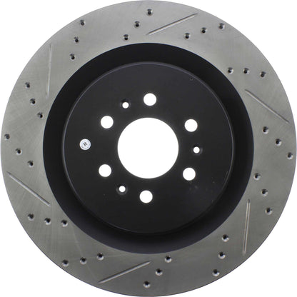 StopTech Slotted & Drilled Sport Brake Rotor 127.62076R