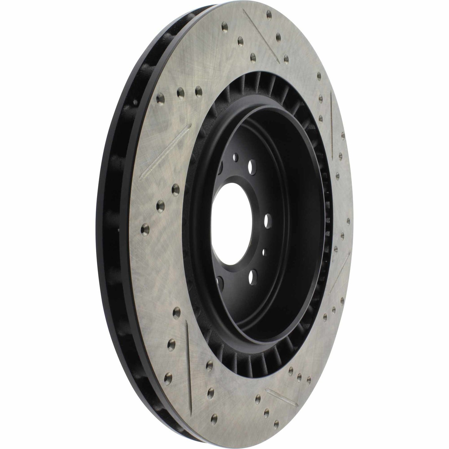 StopTech Slotted & Drilled Sport Brake Rotor 127.62076R