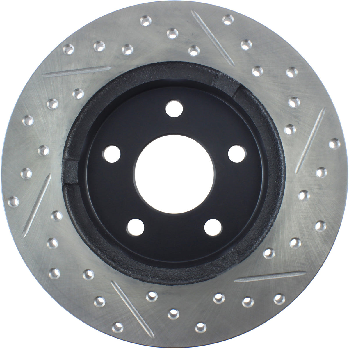 StopTech Sport Cryo Drilled/Slotted Brake Rotor; Rear Right