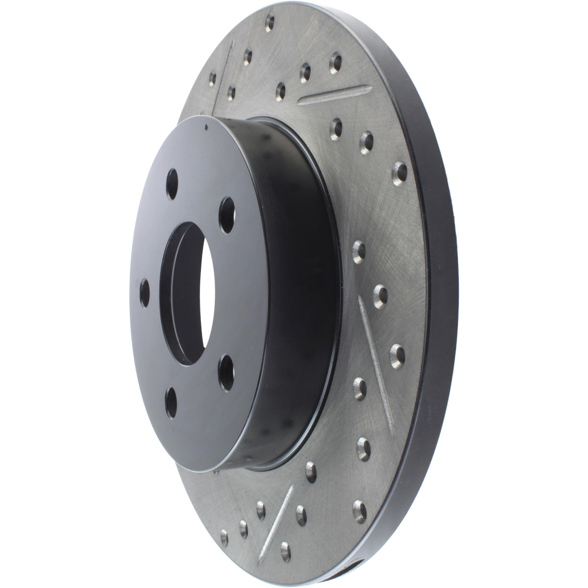 StopTech Sport Cryo Drilled/Slotted Brake Rotor; Rear Right