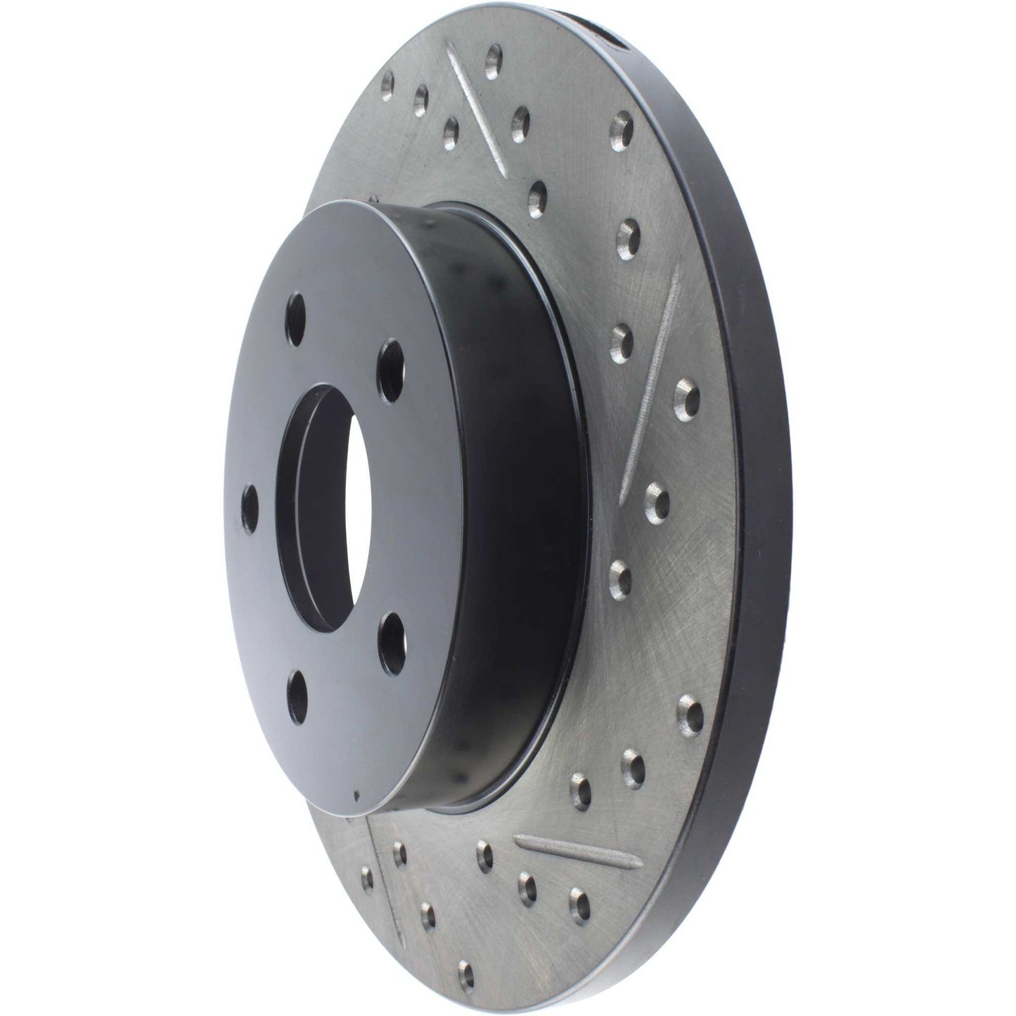 StopTech  Sport Drilled/Slotted Brake Rotor; Rear Left