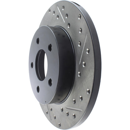 StopTech  Sport Drilled/Slotted Brake Rotor; Rear Left