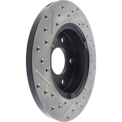 StopTech  Sport Drilled/Slotted Brake Rotor; Rear Left