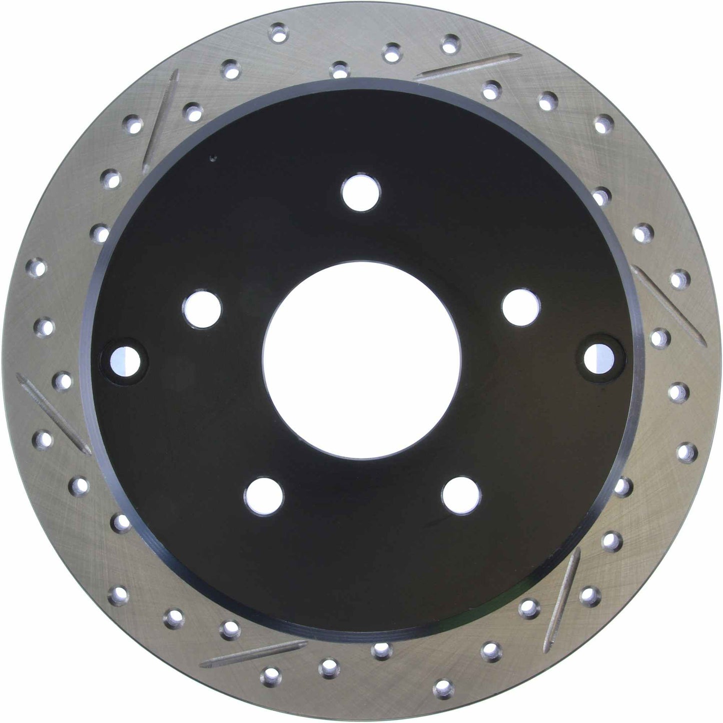 StopTech Sport Cryo Drilled/Slotted Brake Rotor; Rear Right