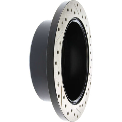 StopTech Sport Cryo Drilled/Slotted Brake Rotor; Rear Right