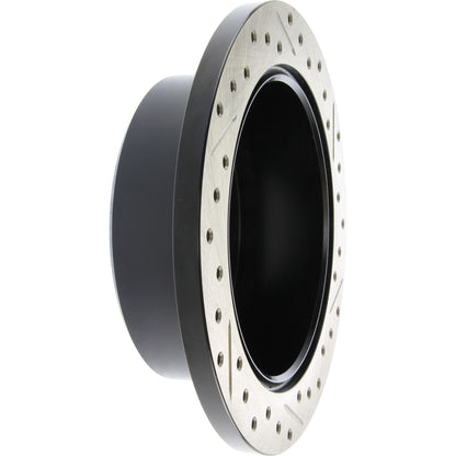 StopTech Sport Cryo Drilled/Slotted Brake Rotor; Rear Right