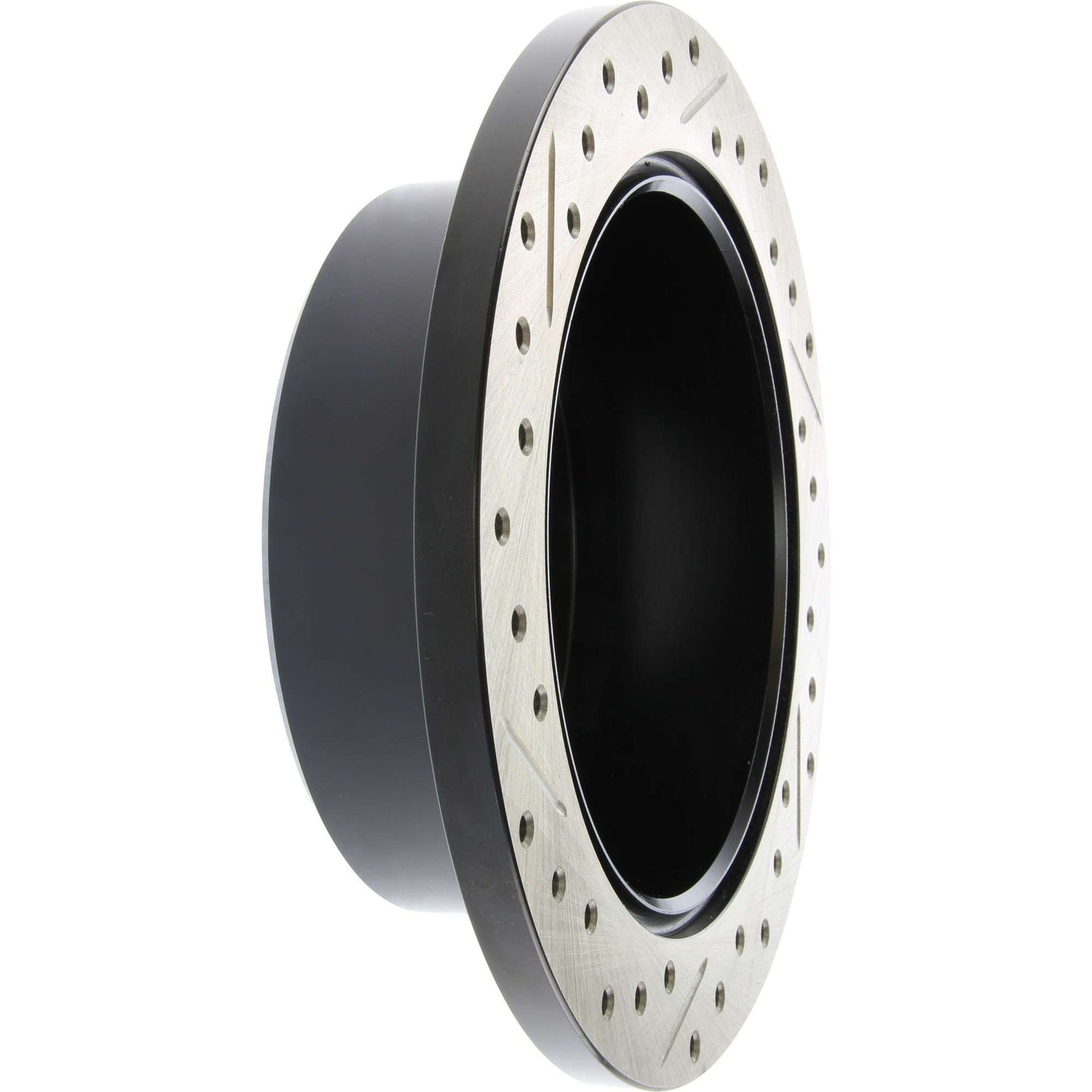 StopTech Sport Drilled/Slotted Brake Rotor; Rear Left