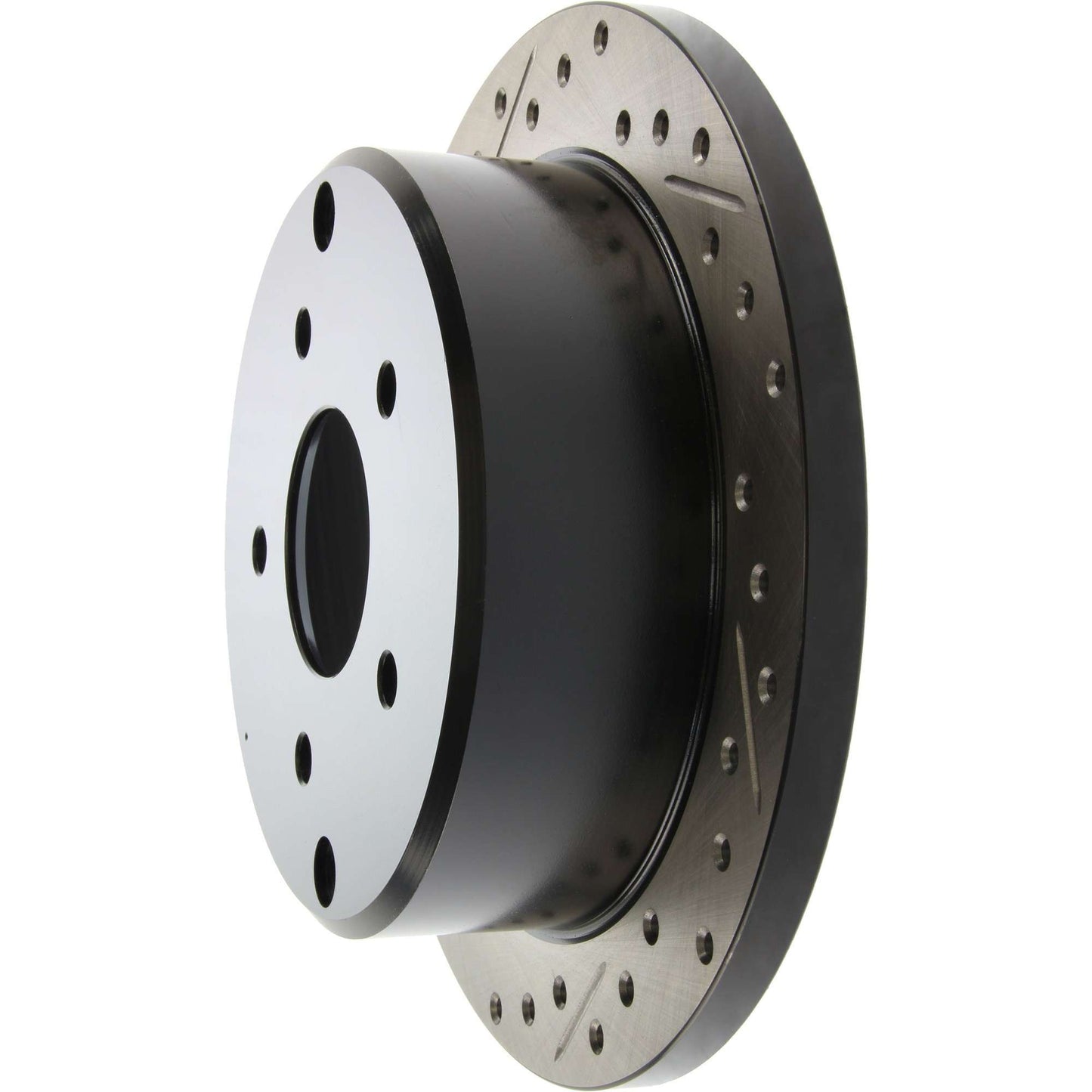 StopTech Sport Drilled/Slotted Brake Rotor; Rear Right