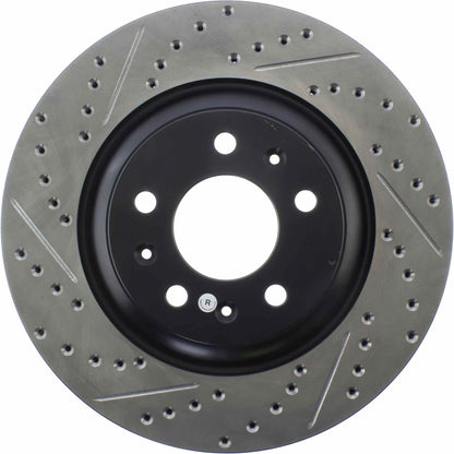 StopTech Slotted & Drilled Sport Brake Rotor 127.62084R