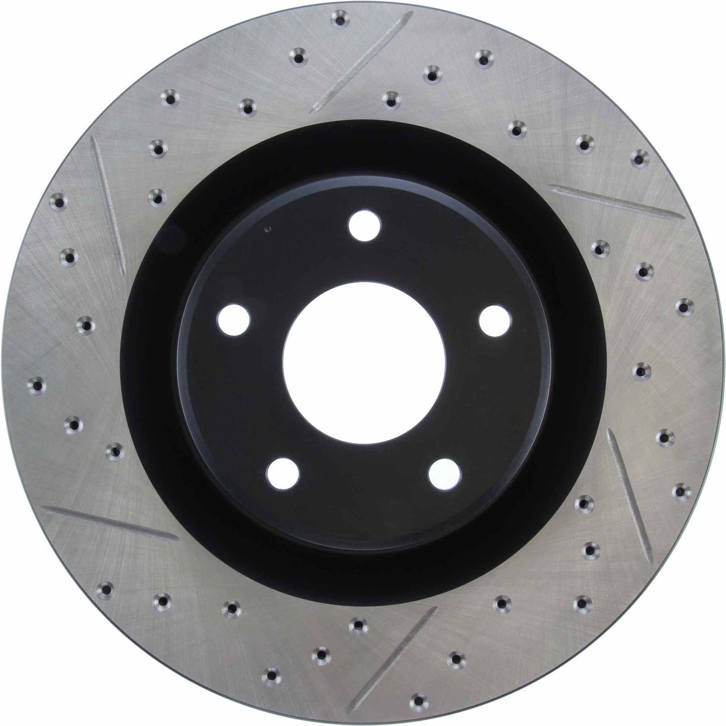 StopTech  Sport Drilled/Slotted Brake Rotor; Front Right