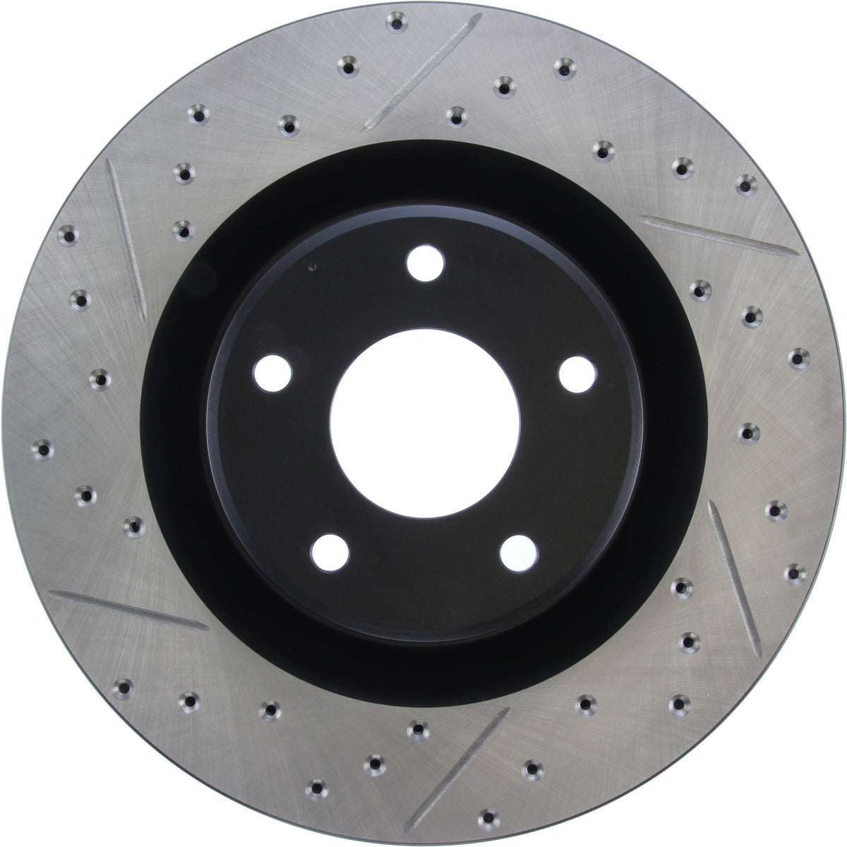 StopTech  Sport Drilled/Slotted Brake Rotor; Front Right