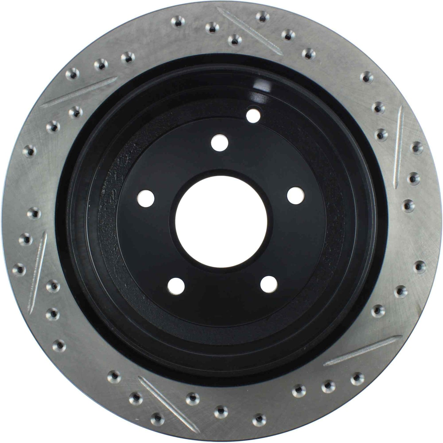 StopTech Sport Cryo Drilled/Slotted Brake Rotor; Rear Right