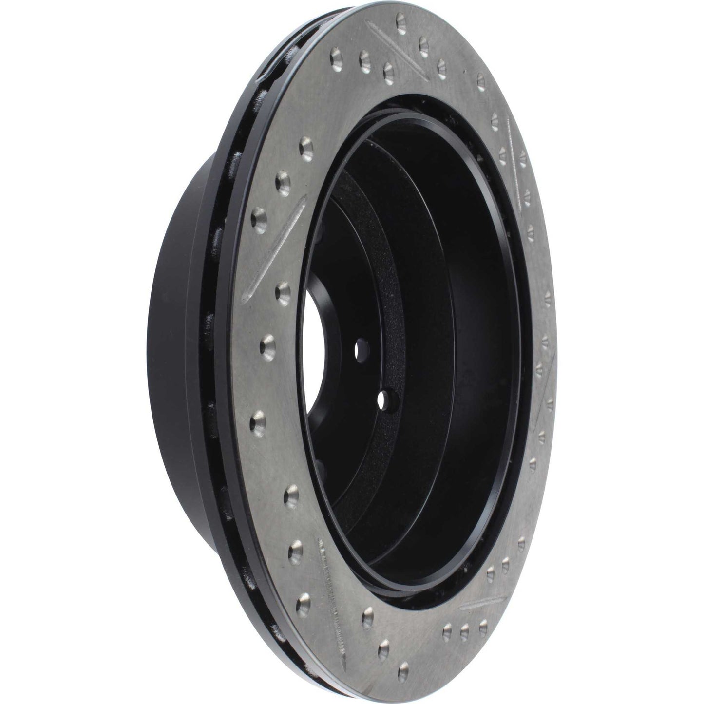 StopTech Sport Drilled/Slotted Brake Rotor; Rear Right