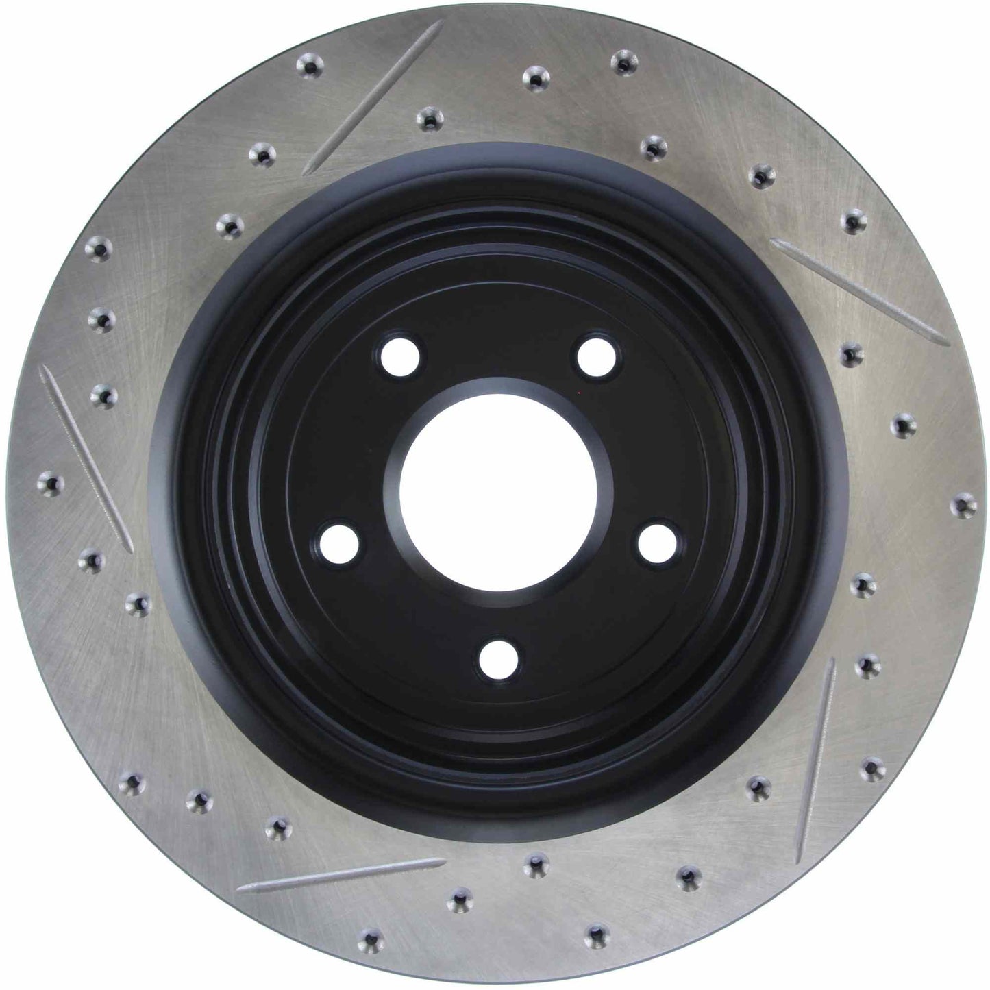StopTech 06-08 Cadillac XLR-V SC / 06-09 Corvette (Z51) Rear Left Drilled & Slotted Rotor 127.62096L