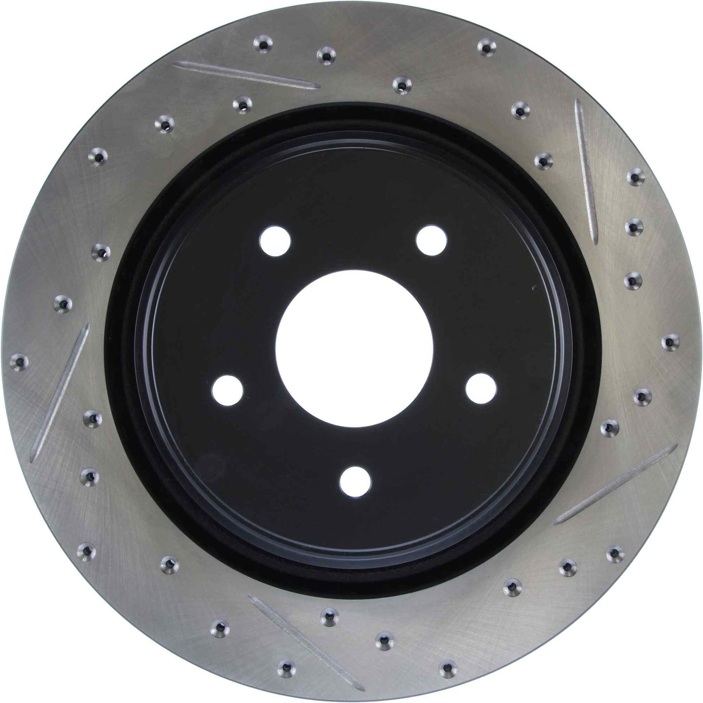 StopTech 06-08 Cadillac XLR-V SC / 06-09 Corvette (Z51) Rear Left Drilled & Slotted Rotor 127.62096L