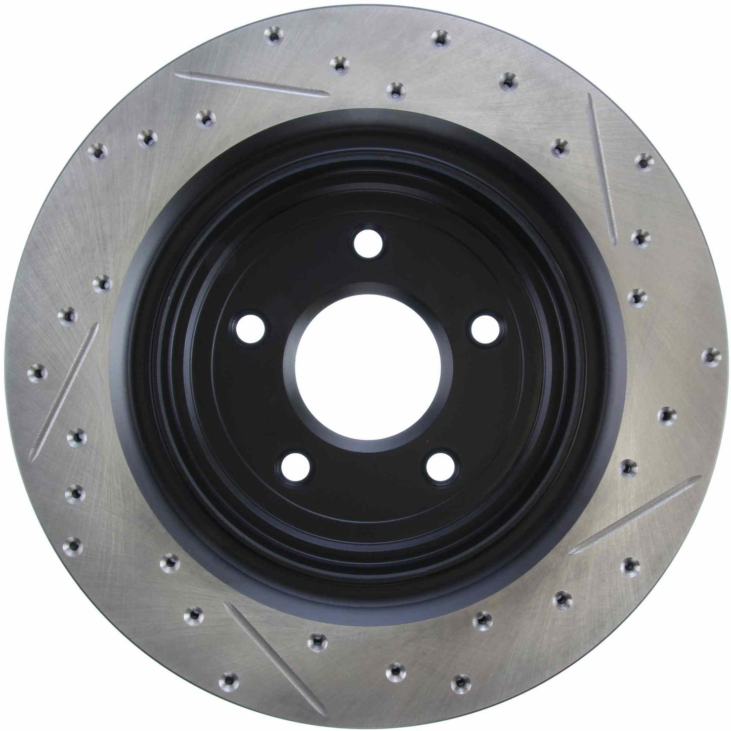 StopTech 06-08 Cadillac XLR-V SC / 06-09 Corvette (Z51) Rear Right Drilled & Slotted Rotor 127.62096R