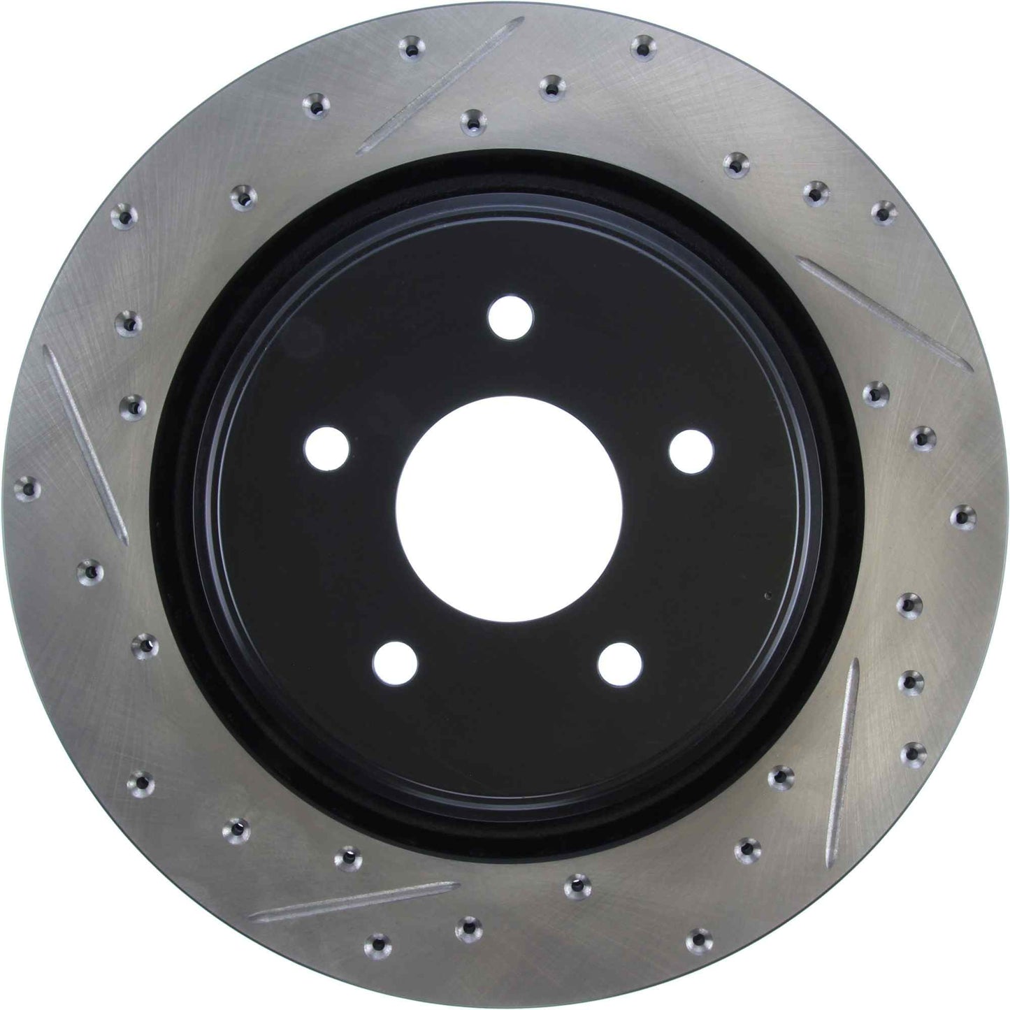 StopTech 06-08 Cadillac XLR-V SC / 06-09 Corvette (Z51) Rear Right Drilled & Slotted Rotor 127.62096R